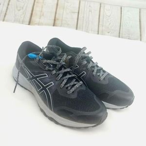 Asics Mens Gel Scram 6 1011A850 Dim Gray Lace Up Low Top Running Shoes Size 8